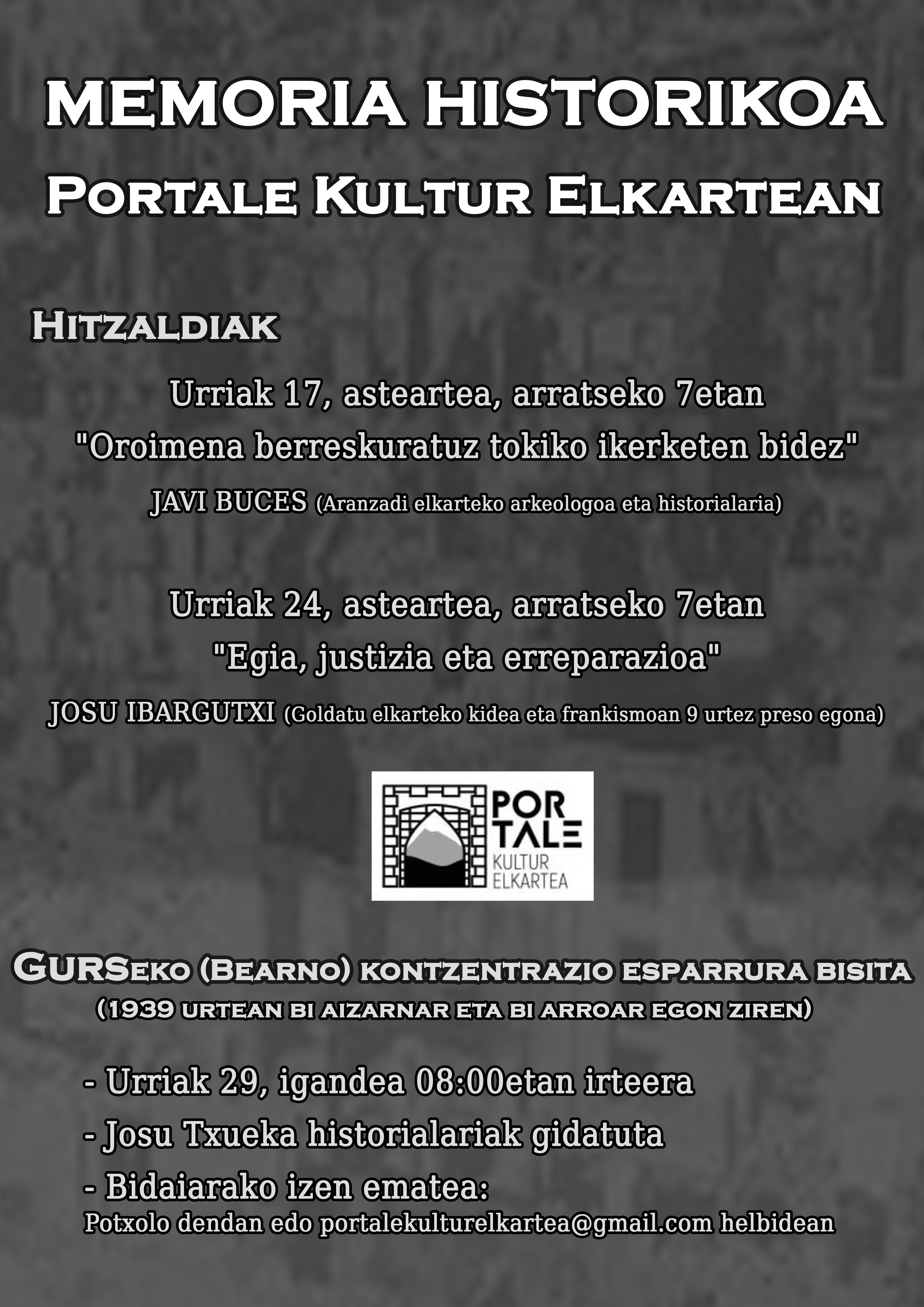Memoria historikoaren gaineko jardunaldia